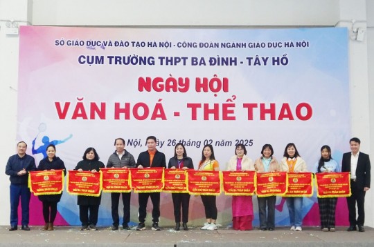 Ngày hội văn hóa - thể thao cụm trường THPT Ba Đình - Tây Hồ
